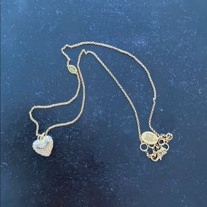 Juicy Couture Gold Heart Pendent Necklace